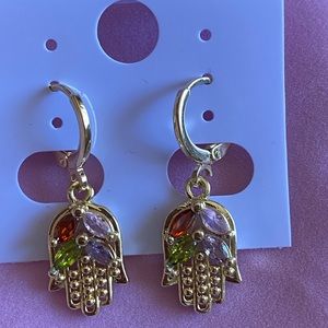 18k gold filled earrings